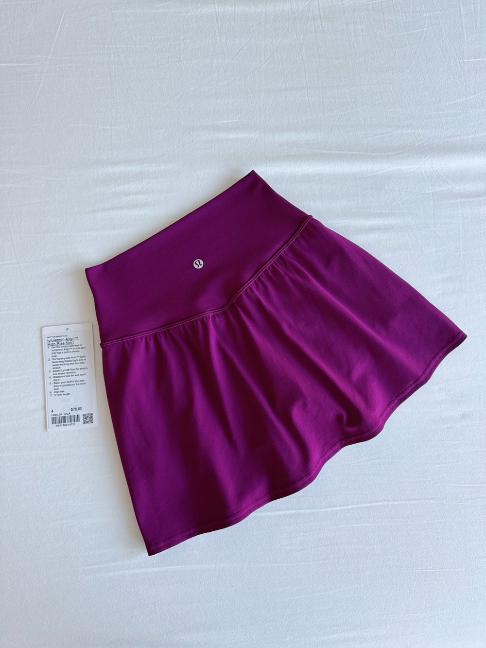 lululemon Align™ High-Rise Skirt Chilled Grape Size 4 NWOT